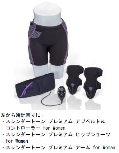 スレンダートーン ヒップショーツ & コントローラー