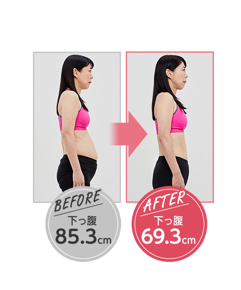 スリムに見えて、実はぽっこりお腹だった！お酒大好き&運動嫌いの女